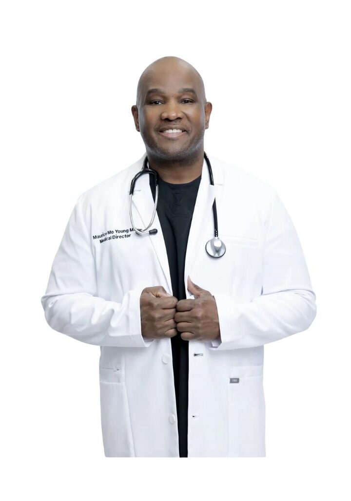 Dr. Young White Background